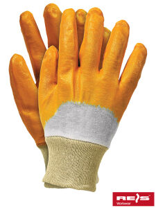 RECONIT - Rękawice nitrylowe na wkładzie materiałowym